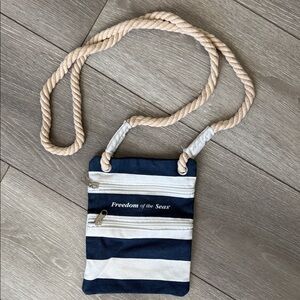 Nautical Stripe Crossbody Bag - Freedom of the Seas
